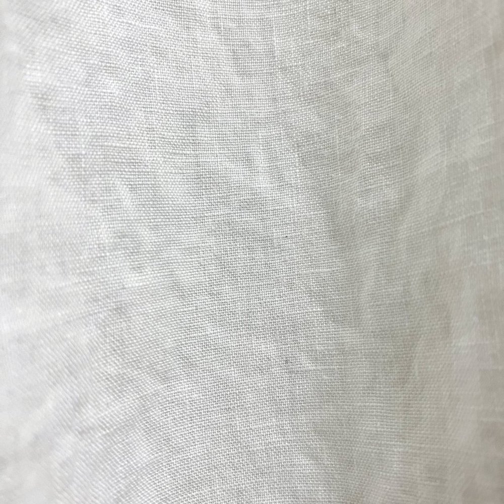 100% linen wide-leg/high-rise/elastic waist pants - Picture 14 of 16
